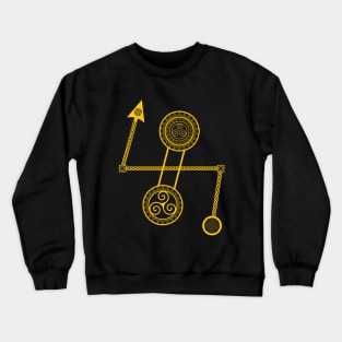 Pictish Double Disc Z-Rod Crewneck Sweatshirt